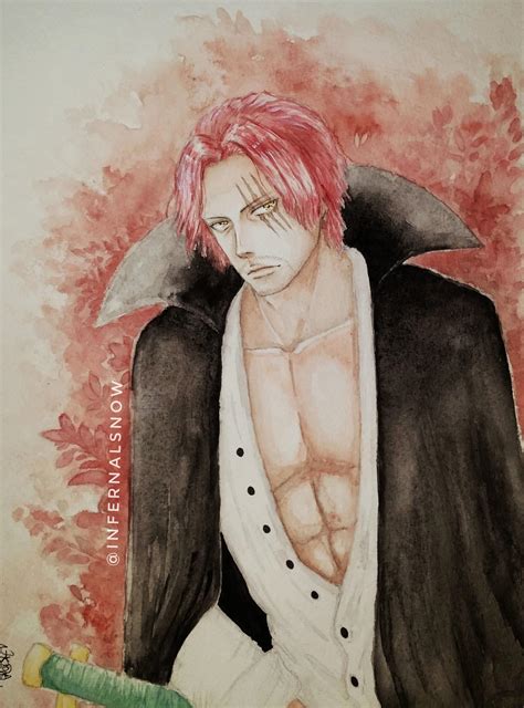 My Fanart Of Shanks Akagami No Shanks R Onepiece