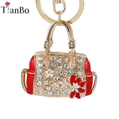 New Charm Fashion Keychain Creative Handbag Shaped Design Keychain