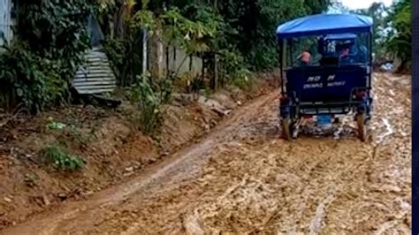 Banda De Shilcayo Lluvias Convirtieron En Intransitable Acceso Al