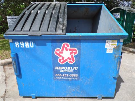 Free Images Blue Empty Dumpster Container Waste Garbage