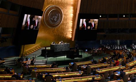 El Presidente Iraní Arremete Contra Ee Uu Y Las Sanciones Impuestas A Su País Ante La Onu