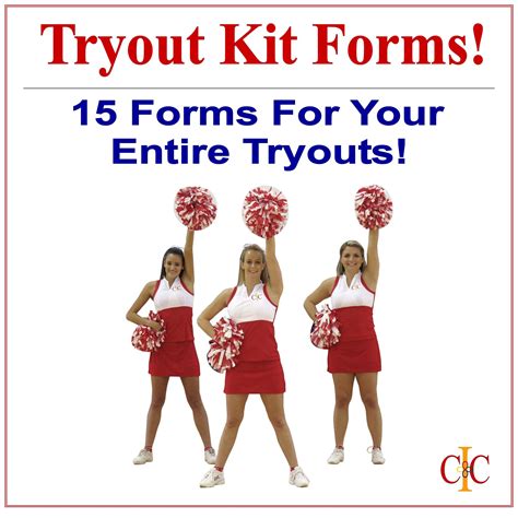 Cheerleading Tryouts Complete Form Kits How To Coach Etsy In 2021 Cheerleading Tryouts