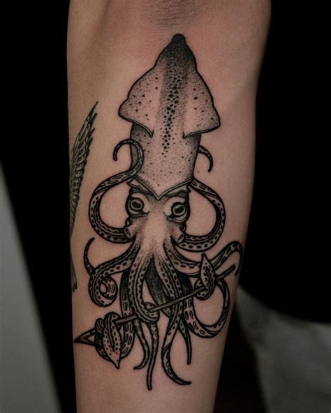 101 Best Squid Tattoo Designs You Need To See!