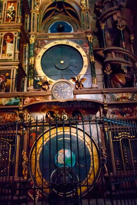 Astronomical Clock In The Cathedral Of Our Lady Of Strasbourg In