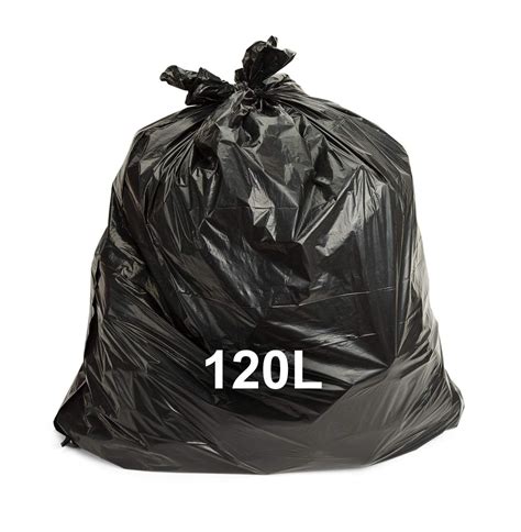 Buy 120ltr Black Bin Liners 25pc Brisbane Logan Gold Coast Sydney