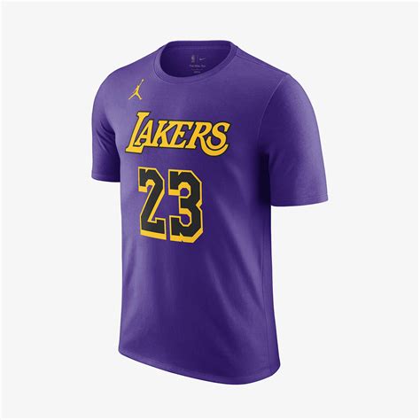 Nike Dri Fit Los Angeles Lakers Icon Edition Erkek Mor Forma Erkek T