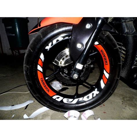 Yamaha Aerox Mags Sticker Decals Shopee Philippines