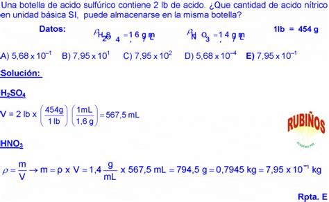 Densidad Problemas Resueltos