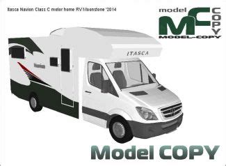 Itasca Navion Class C motor home RV Moonstone '2014 - 3D Model - 71202 ...