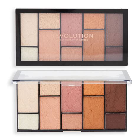 Makeup Revolution Reloaded Dimension Eyeshadow Palette Neutral Charm