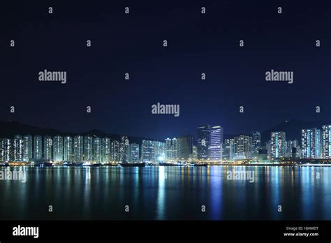 City Town Modern Modernity Night Nighttime Urban Downtown Home