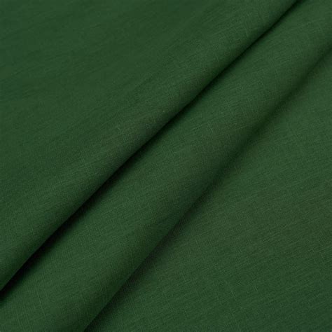 100 Green Linen Fabric By The Yard Natural Linen Fabrics For Etsy