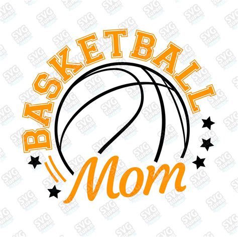 Basketball Mom Svg Basketball Mama Shirt File Digital Download File For