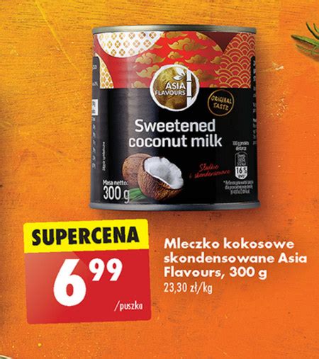 Mleczko Kokosowe Asia Flavours Promocja Biedronka Ding Pl