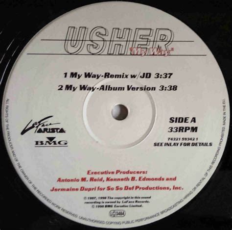 Usher - My Way (1998, Vinyl) | Discogs