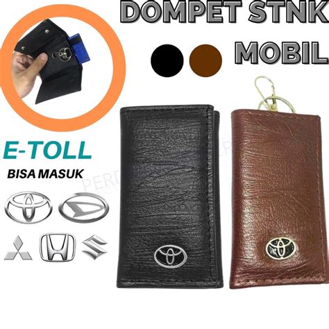 Jual Terk Ni Toyota Gantungan Stnk Mobil Dompet Kulit E Toll Bisa