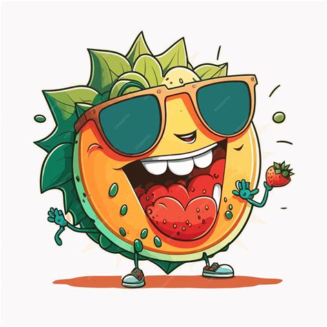 Premium Vector Lemon Cartoon Vector