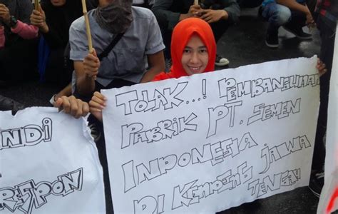 Pmii Gorontalo Gelar Aksi Solidaritas Dukung Petani Kendeng