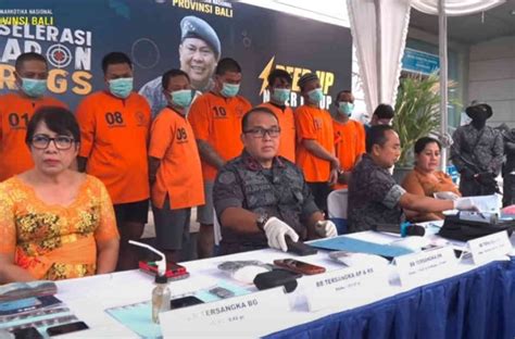 Empat Jaringan Gelap Narkoba Di Bali Dibongkar Bnn Bali Prawara