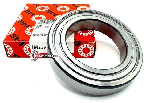 FAG 6014 2Z DEEP GROOVE BALL BEARING METAL SHIELDED 70x110x20 Mm