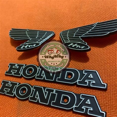 Jual Logo Emblem Tangki Honda Cb 100 Glatik S90z Astra S90 Badge 125