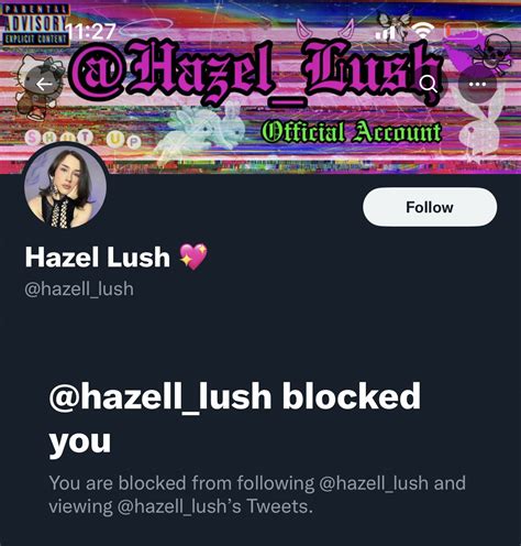 TW Pornstars Hazel Lush Twitter Be Careful This Isnt Me Don