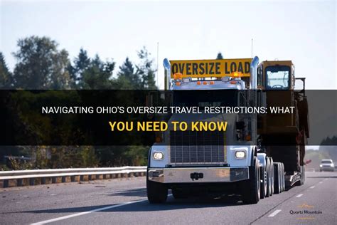 Navigating Ohio S Oversize Travel Restrictions What You Need To Know