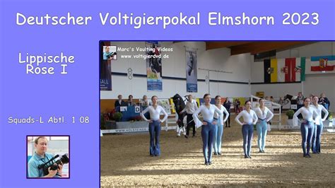 Lippische Rose I M Gruppen Abteilung 1 08 DVP Elmshorn 2023 YouTube