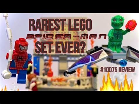 RAREST LEGO Spider Man Set EVER 10075 Spider Man Action Pack From 2002