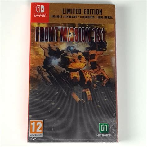 FRONT MISSION 1st Remake Limited Edition Switch EU Game In