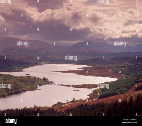 Loch Garry Lochaber Highland Scotland Uk Stock Photo Alamy