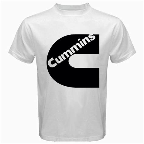 Cummins Engine Turbo Power Diesel Dodge Car Logo White T Shirt On Storenvy