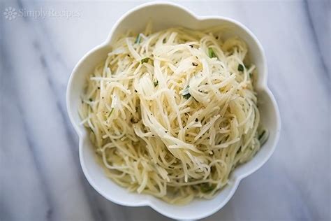 Angel Hair Pasta With Garlic, Herbs, and Parmesan Recipe