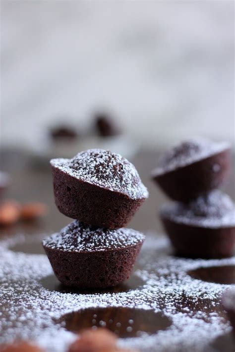 Dark Chocolate Financiers Recipe Desserts Chocolate Chocolate Recipes