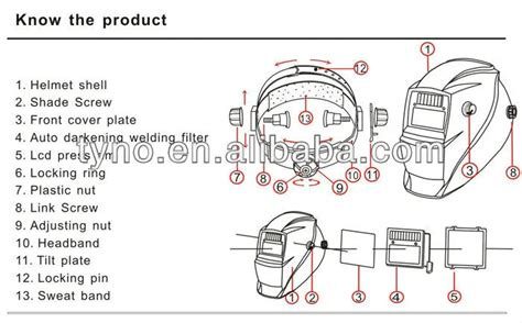 Welding Helmet Parts - Buy Welding Helmet Parts,Auto Flush Filter,Painting Welding Helmet ...