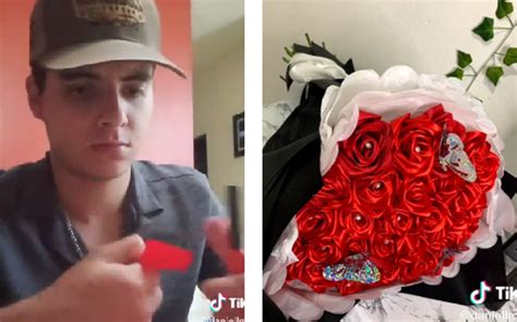 Joven Hace Ramo De Rosas Eternas Para Su Novia Video Viral Grupo