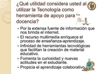 LA TECNOLOGIA COMO HERRAMIENTA PPT