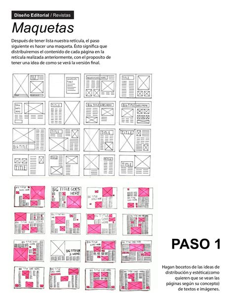 tipos de reticulas diseño editorial