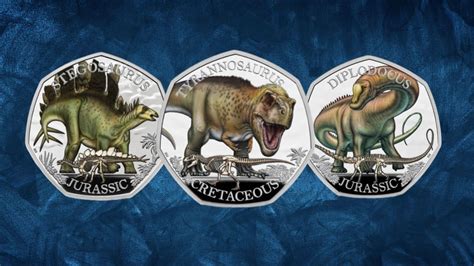 Prehistoric Pounds Uk Royal Mints Dinosaur 50p Coin Series Takes A Leap Into The Past World News