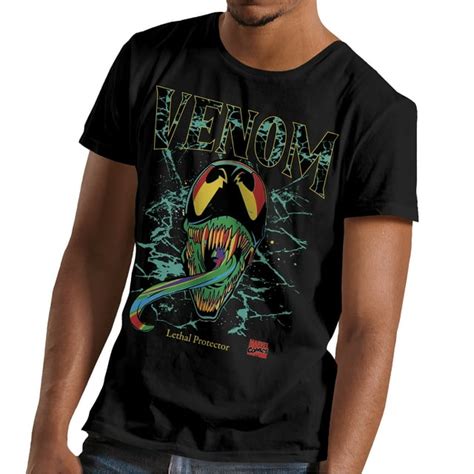 Marvel Venom Lethal Protector Mens And Womens Short Sleeve T Shirt