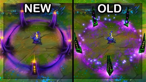 All Veigar Skins NEW And OLD Comparison Visual Effects Update VFX