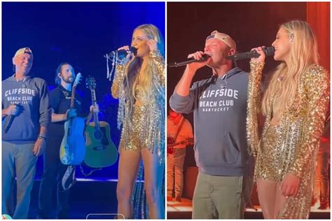 Watch Kenny Chesney Surprises Kelsea Ballerini On Stage In Los Angeles Joins Her For Half Of