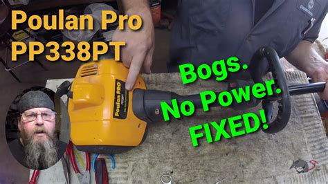 Poulan Pro Pp338pt Bogs Fixed Youtube