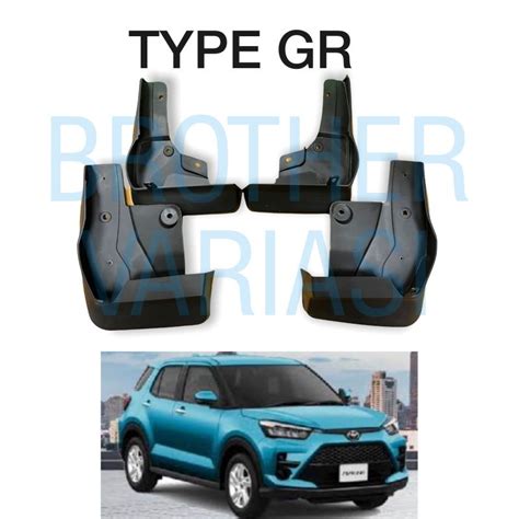 Jual Mud Guard Toyota Raize Daihatsu Rocky Type Non Gr