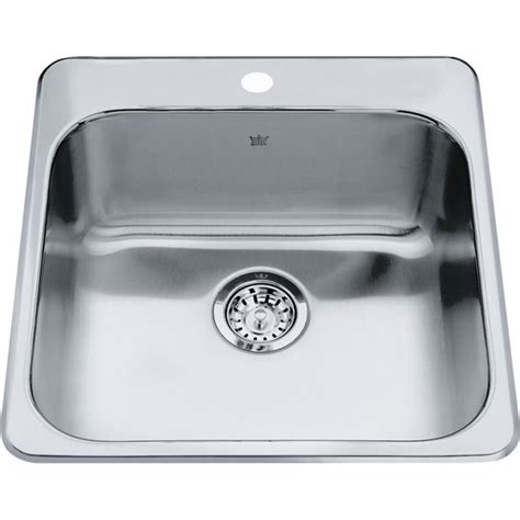 Kindred 1 Hole 1 Bowl Drop In Sink 4403018 Rona