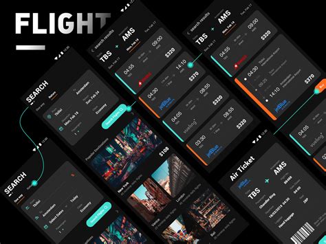 FLIGHT App by zhou on Dribbble