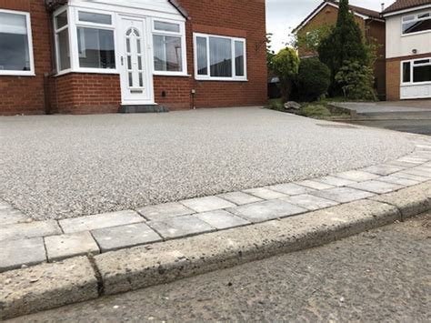 Finished Driveway With Ecogrid E40 And Resin Stone Finish Ecogrid