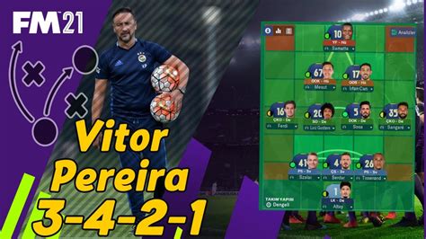 Football Manager 2021 Vitor Pereira 3 4 2 1 134 Gol 109 Puan