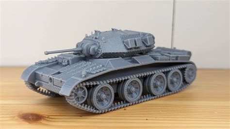 3D file Cruiser Tank Mk.V Covenanter (A13) (UK, WW2) 🪖 ・3D printable ...