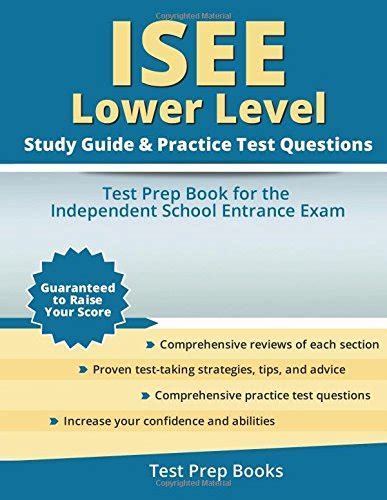 ISEE Lower Level Study Guide Practice Test Questions Test Prep Book